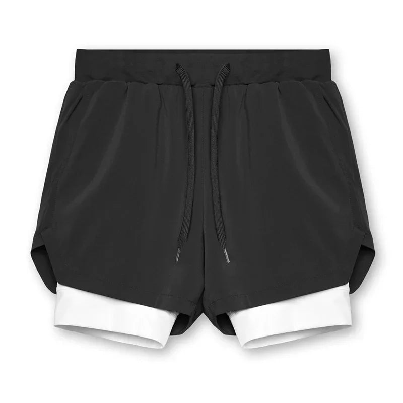 2023 new Breathable Double layer sport shorts - Empire P.E