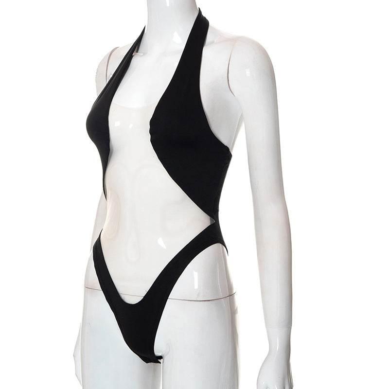 Sheer Sexy Bodysuit Lingerie Sleeveless One-Pieces - Empire P.E