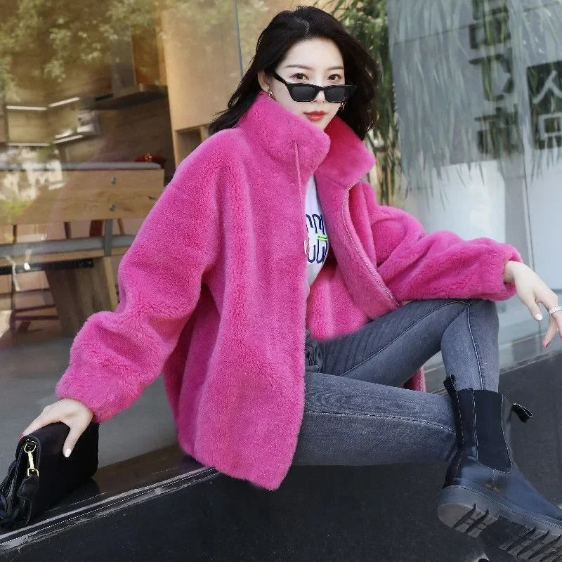 Women's Winter Fleece Warm Coat - Empire P.E