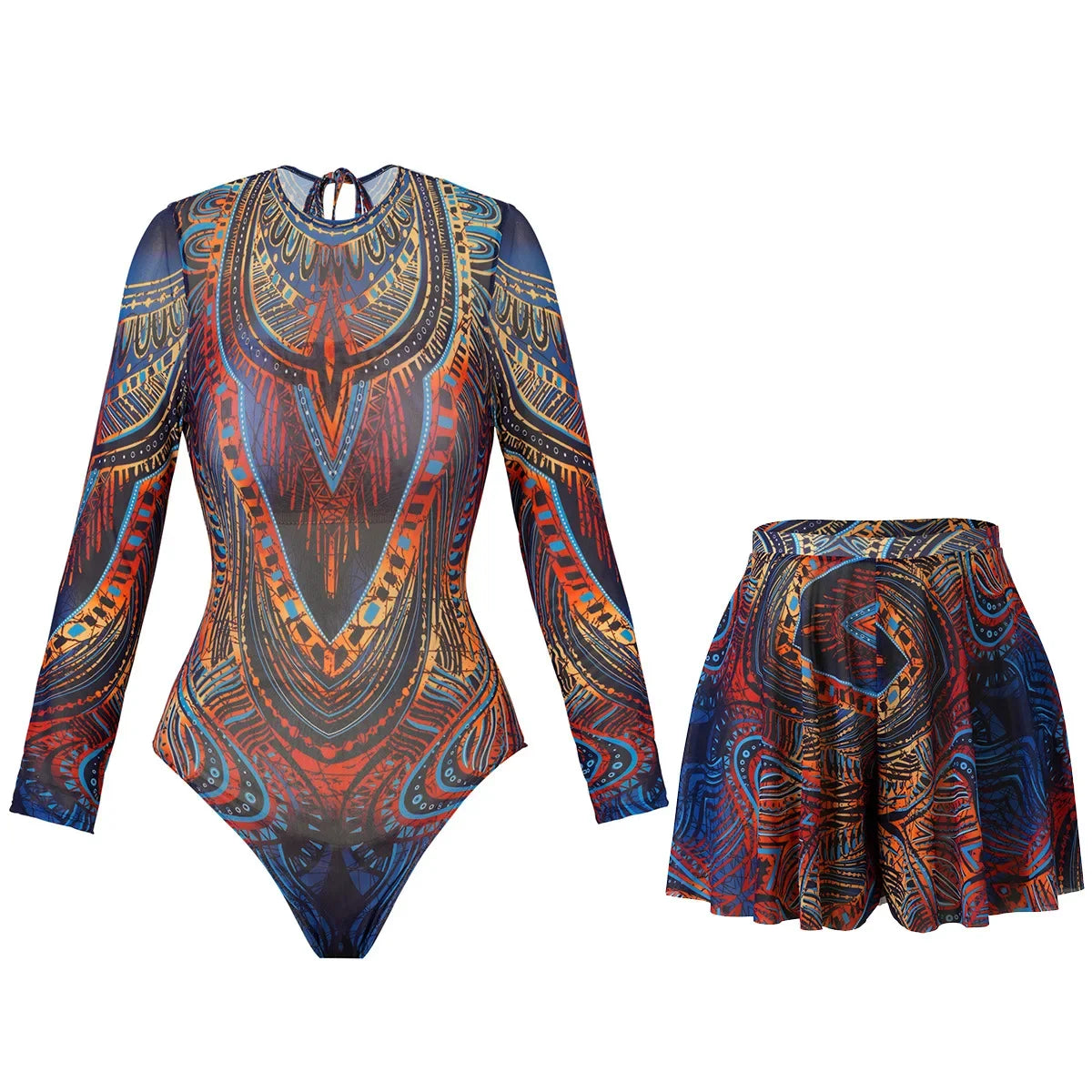 2 Piece Sets Swimsuit And Shorts