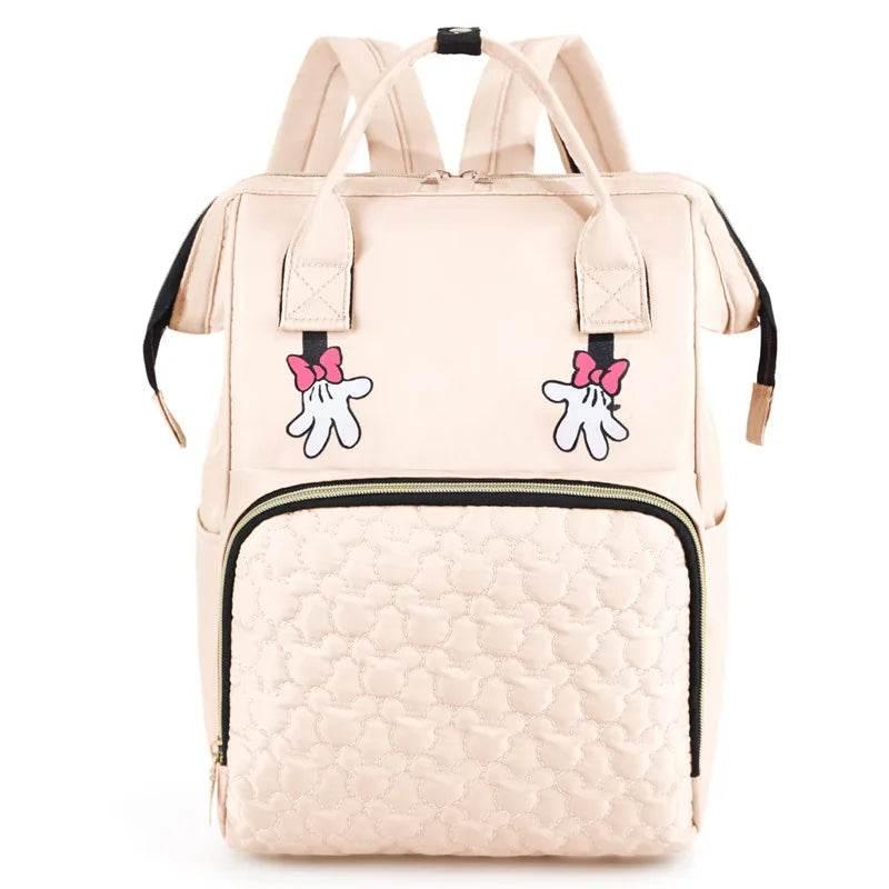 Personalized Name Mommy Bag Multi-functional Double Shoulder Storage Diaper Backpack for Outdoor Traveling Mom Gift - Empire P.E