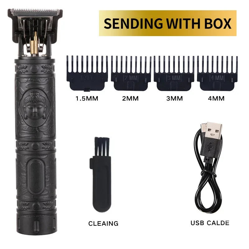 Electric Wireless Facial Hair Trimmer Clipper - Empire P.E