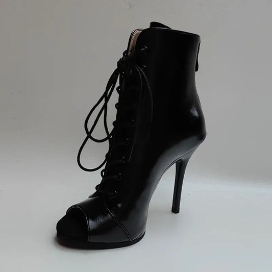 Comfort Lace-up Ankle Boots Woman Shoes - Empire P.E