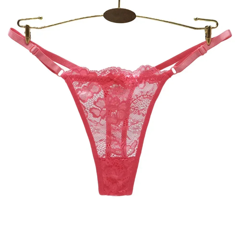 3pcs/set Adjustable Strap Mesh Thong - Empire P.E