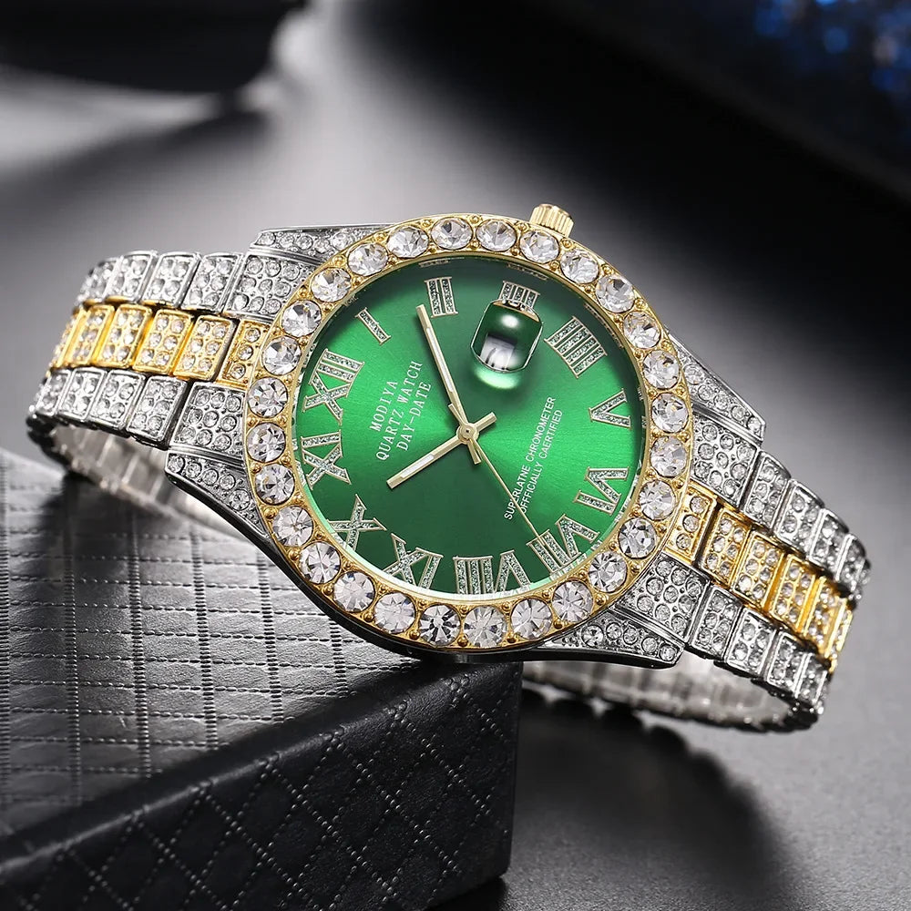 Hip Hop Iced Out Men Watch - Empire P.E