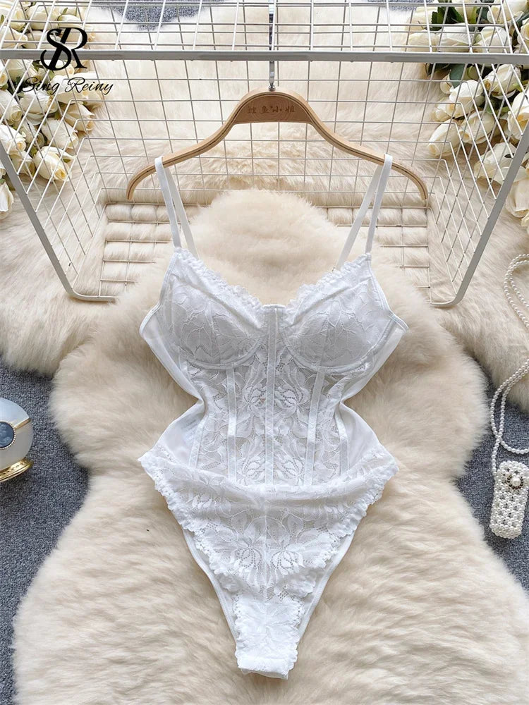Sexy Lace Camis Women Strapless Rompers - Empire P.E