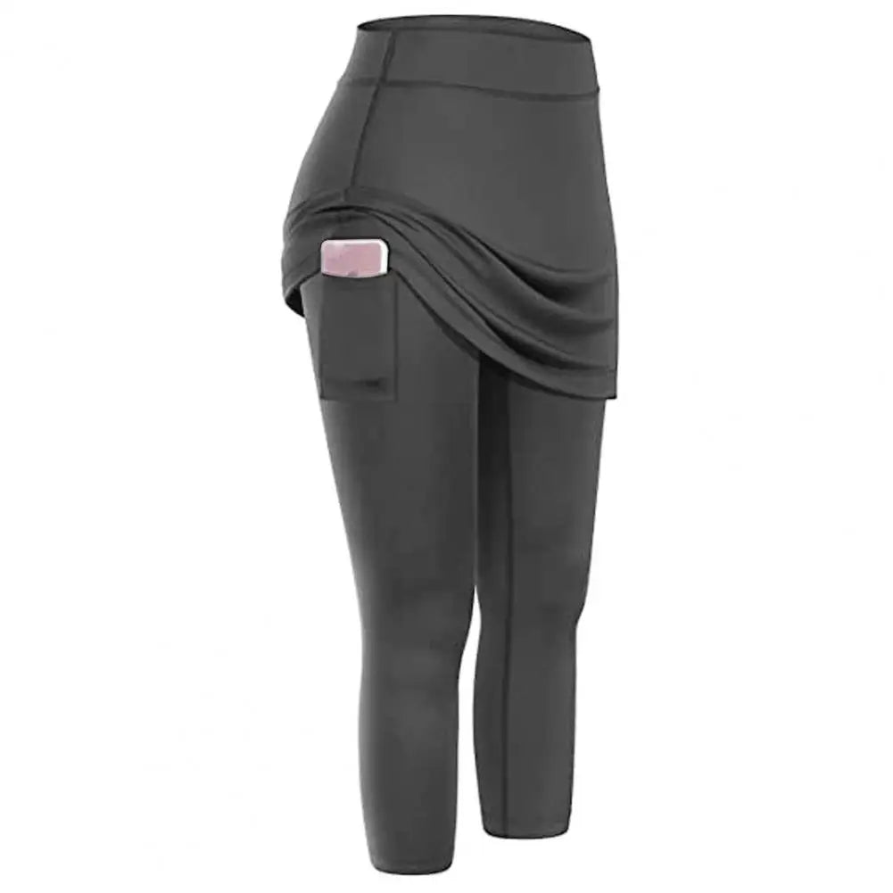 Workout Leggings Yoga Leggings Women Fake Skirt Pants - Empire P.E
