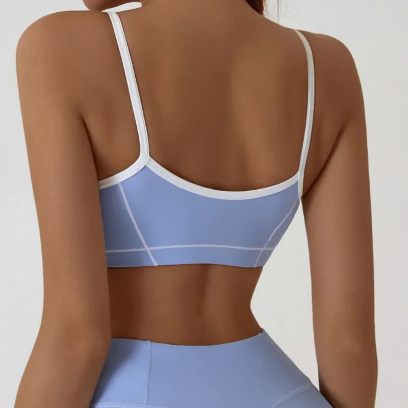 Women's Sports Bra Gym High Support Chest Pad