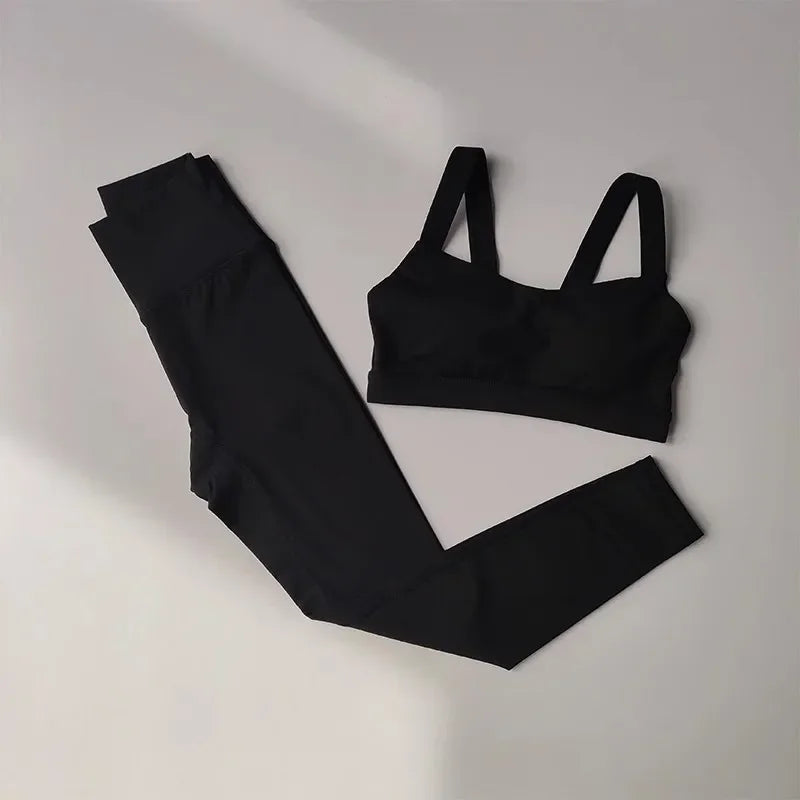 Women's Sports Bra High Waist Leggings - Empire P.E