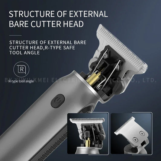 USB charging Zero-cut Blade Cordless Hair Trimmer - Empire P.E