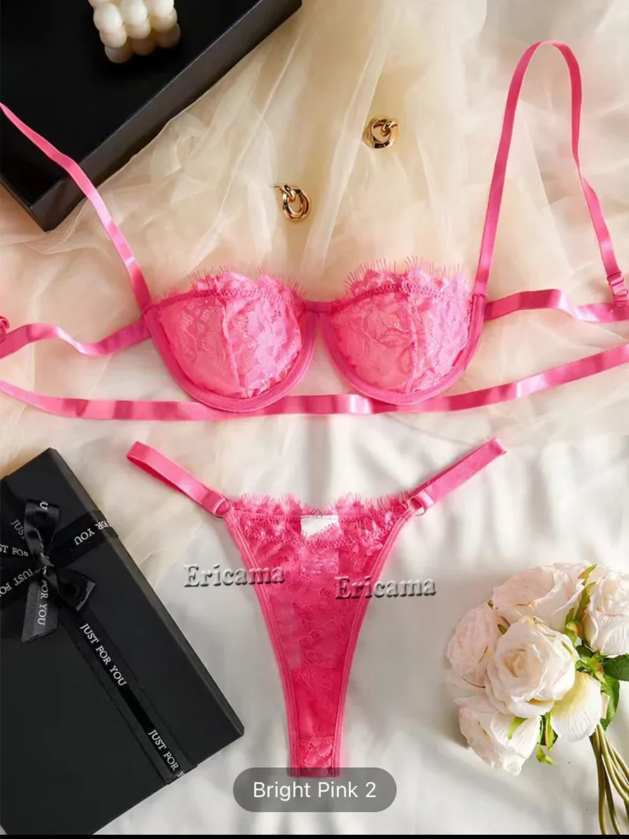Lingerie Set Women Night Beautiful Sexy 2 Piece - Empire P.E