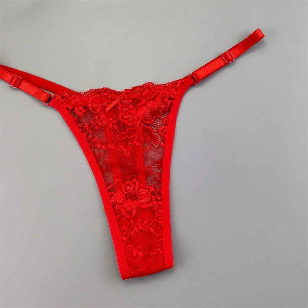 3Pcs Sexy Thongs Underwear for Women - Empire P.E