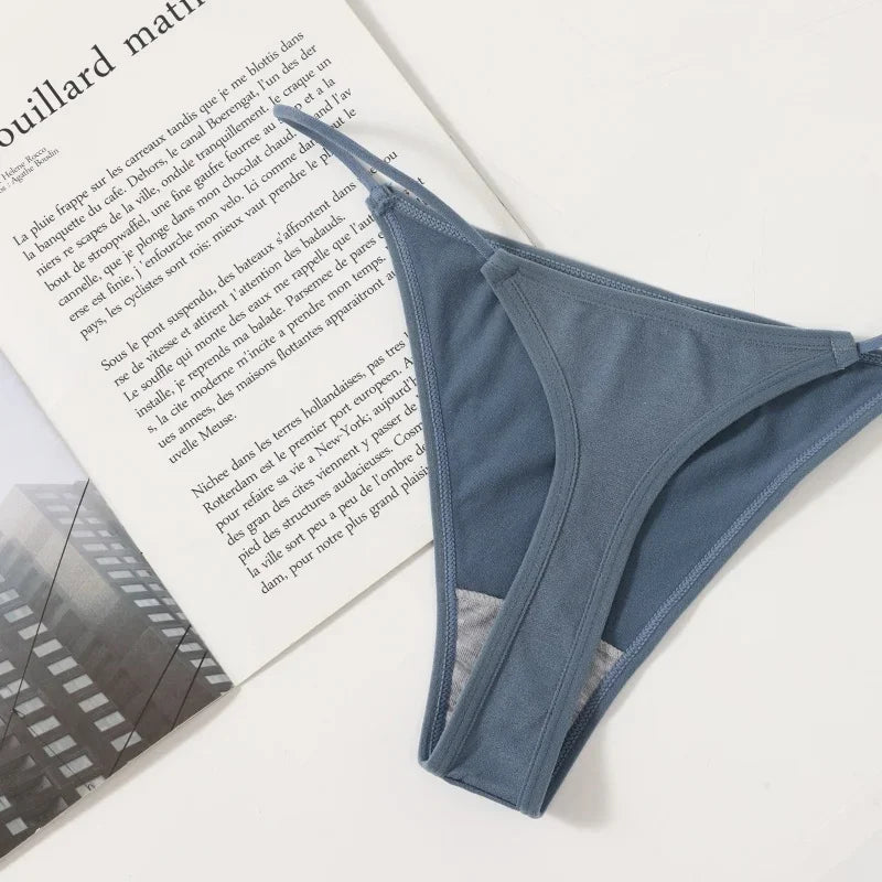 4Pcs/Set Women G-String Seamless Panties Underwear Sexy Lingerie - Empire P.E