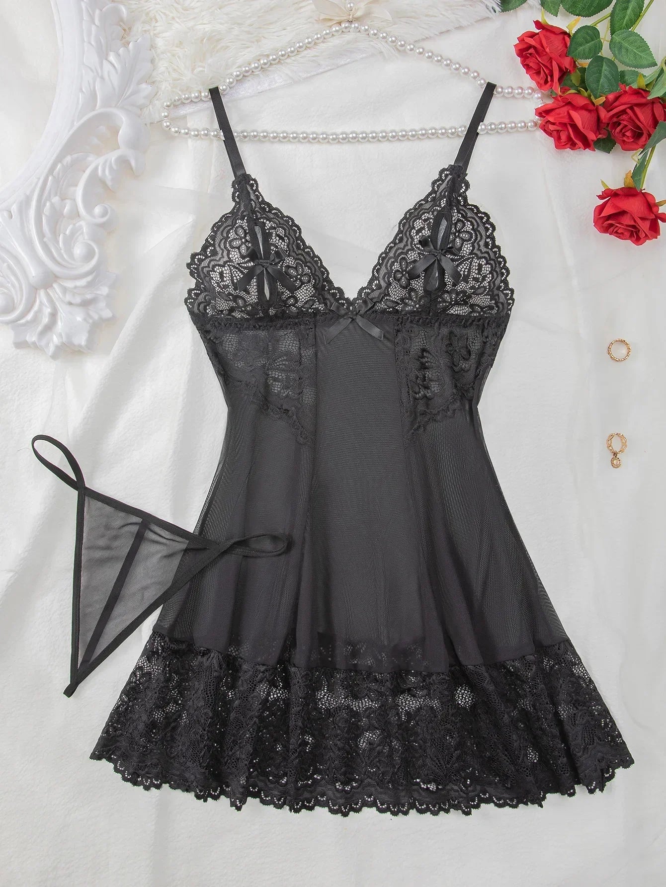 Lace Sexy Lingerie Transparent Hot Lace - Empire P.E