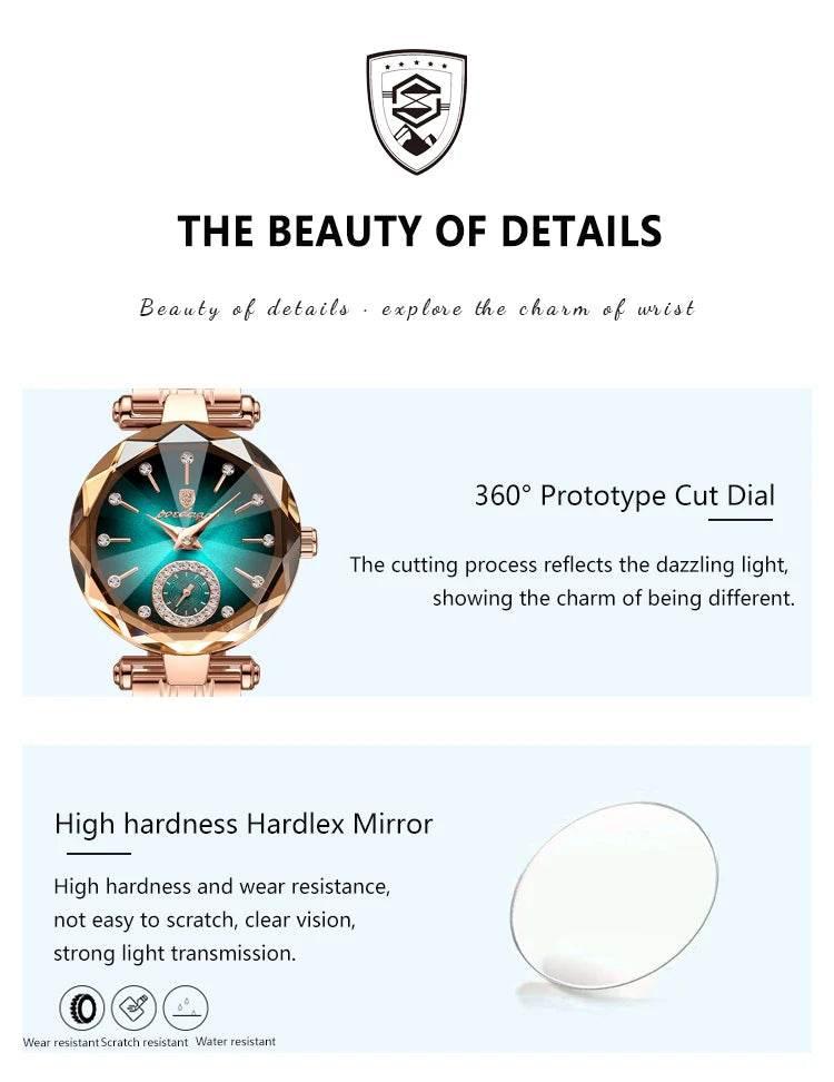 Top Luxury Watches For Women Waterproof Leather - Empire P.E