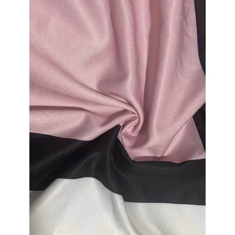 Plus Size Women Geometric Plaid Shirt Dress - Empire P.E