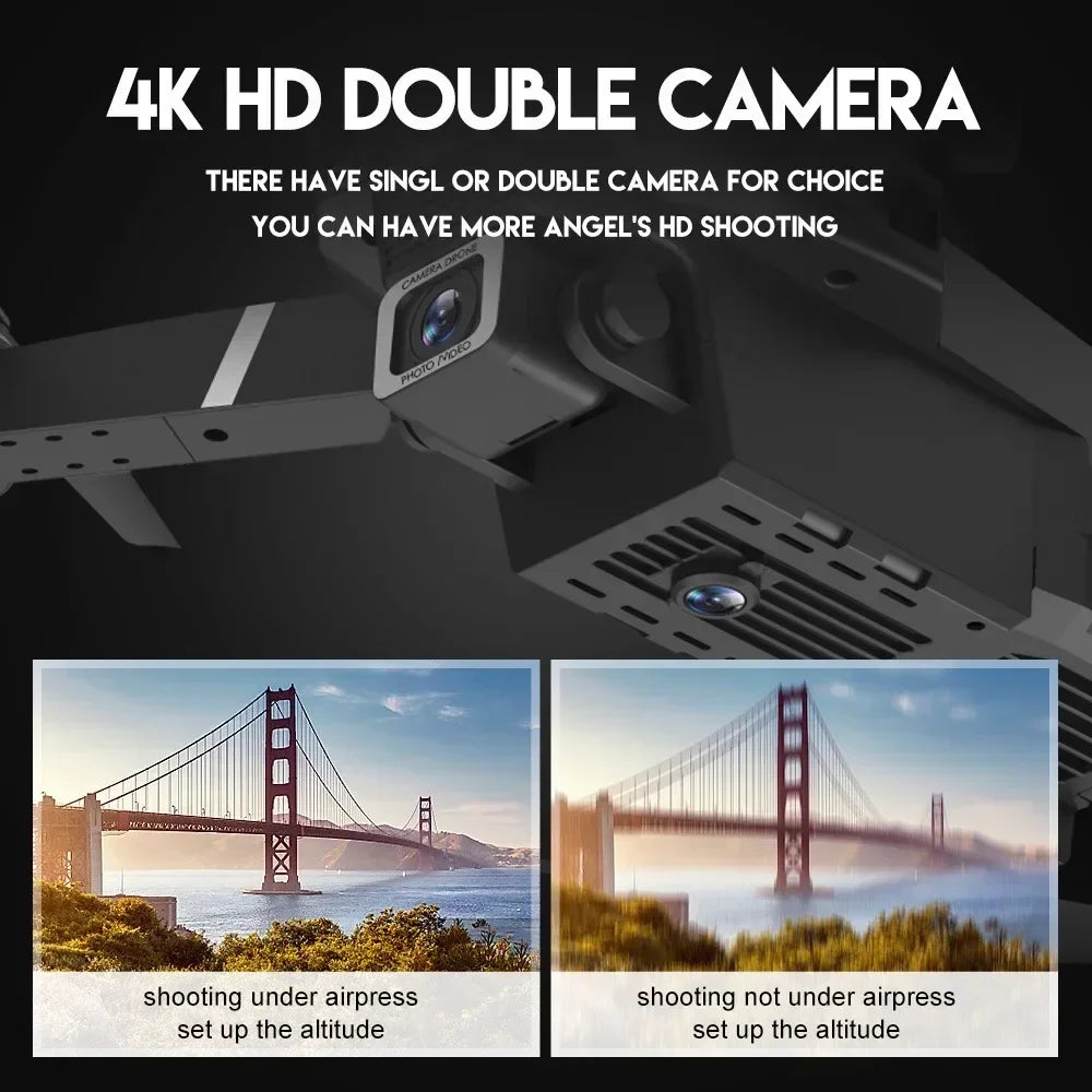 2025 E88 Professional Wide Angle RC Drone HD 4K Camera - Empire P.E