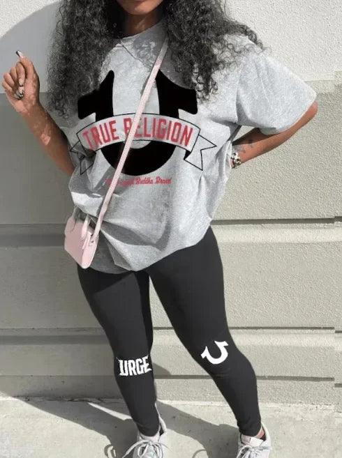 Fashionable U Series Hip Hop Trendy Set FC1229 Cross-Border Women's Skirt Ensemble Stylish Casual Outfit from Mainland China - Empire P.E