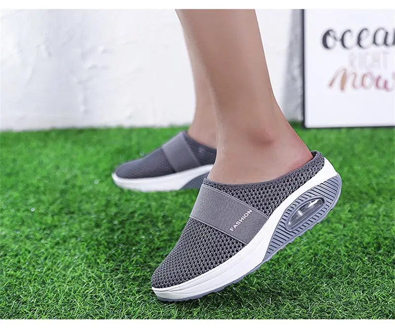 slip-ons without back female sneakers women's sport shoes professional running shoes black sports shoes skor walkx 1229 - Empire P.E