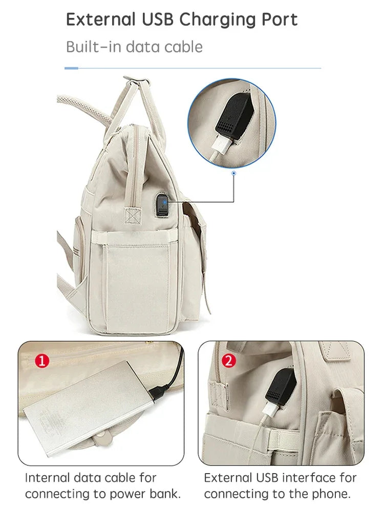 Baby Bag with 2pcs Stroller Hooks - Empire P.E