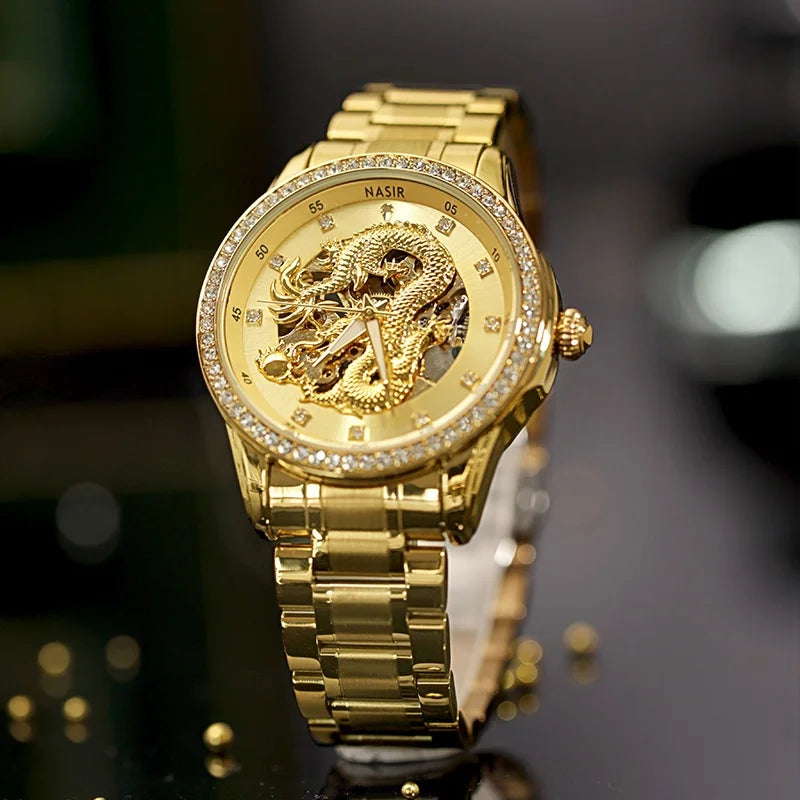 Gold watch men's luxury - Empire P.E