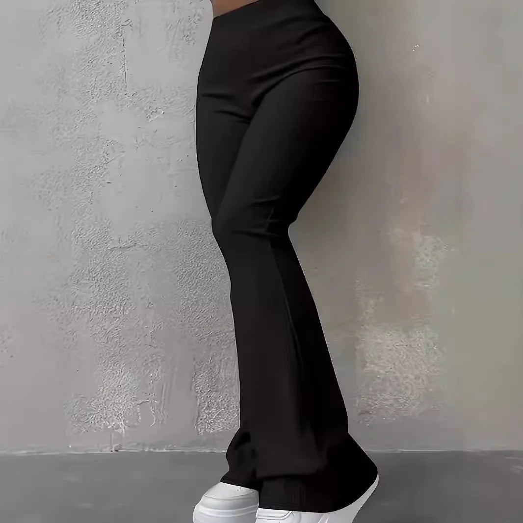 Women's Slim Ribbed Leggings - Empire P.E