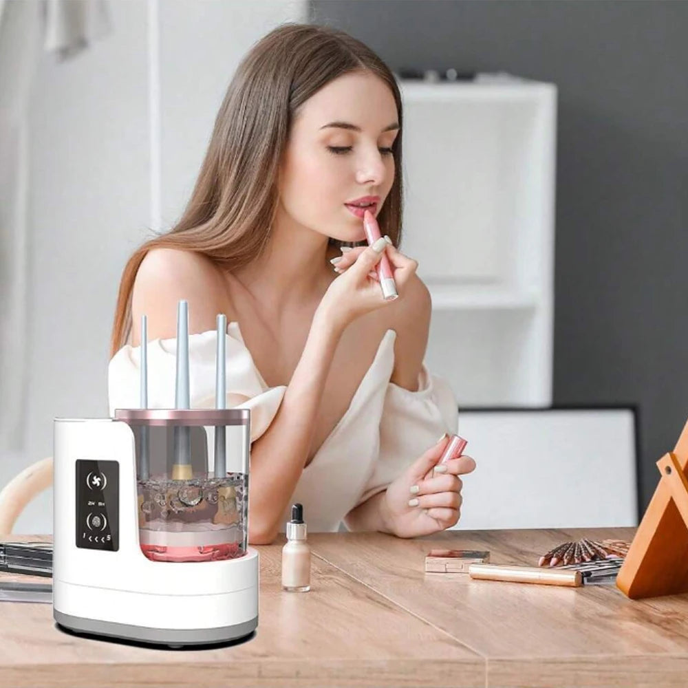 exclusive electric makeup brush cleaner