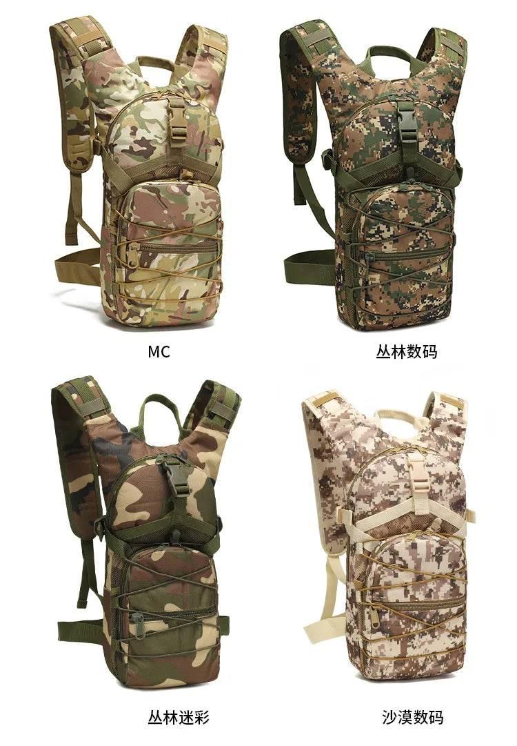 15L Tactical Backpack Bicycle Backpacks Outdoor Sports Cycling Hydration Climbing Hiking Camping Hiking Fishing Bike Bag - Empire P.E