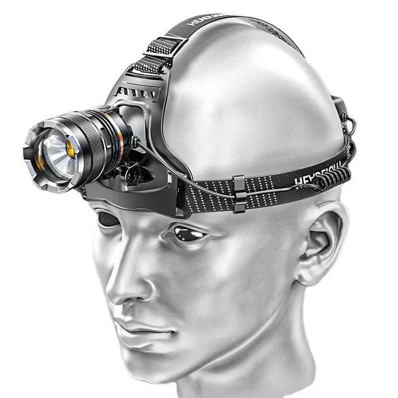 XHP50 LED Sensor Headlamp Waterproof Head Light Rechargeable - Empire P.E