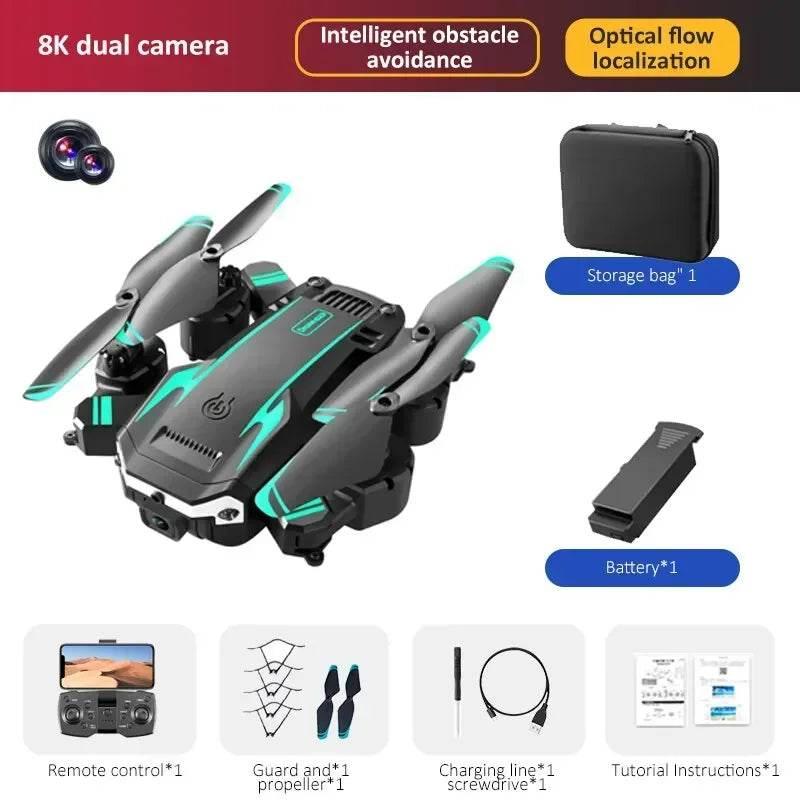 Outdoor G6 Drone 5G Professional 8K HD Aerial Photography Omnidirectional Obstacle Avoidance Quadrotor Distance 10000M - Empire P.E