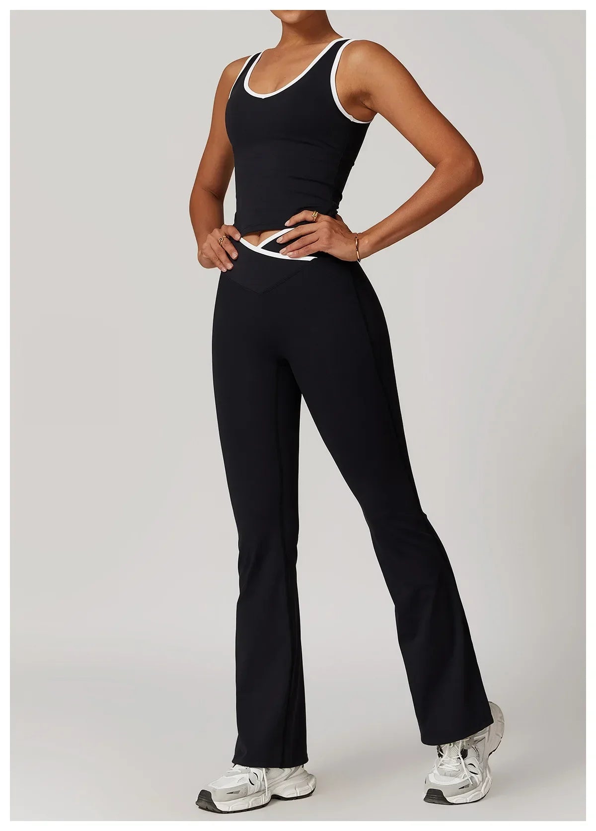 Yoga Set 2 Pieces Workout Outfits Fitness - Empire P.E