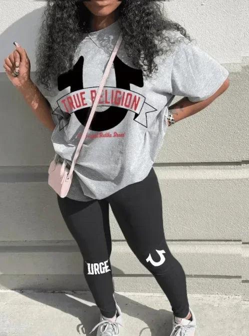 Fashionable U Series Hip Hop Trendy Set FC1229 Cross-Border Women's Skirt Ensemble Stylish Casual Outfit from Mainland China - Empire P.E