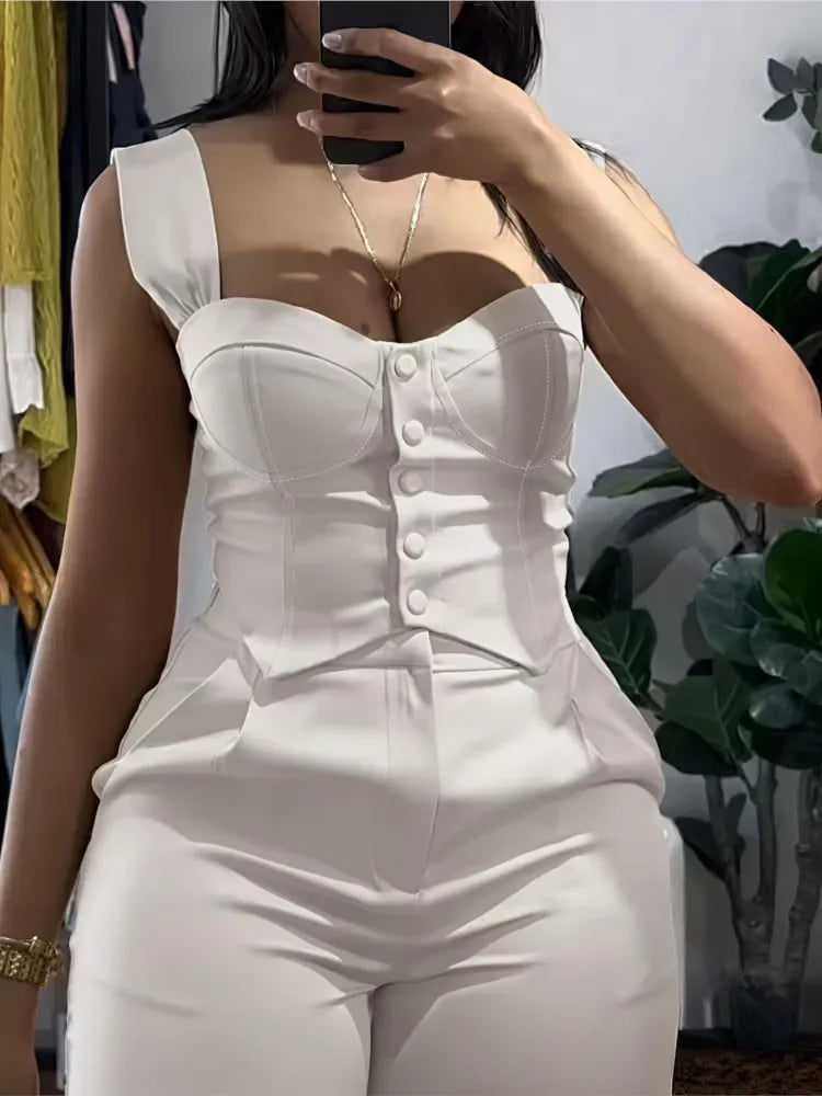 Women Suit Y2k Sexy Two Piece Set - Empire P.E