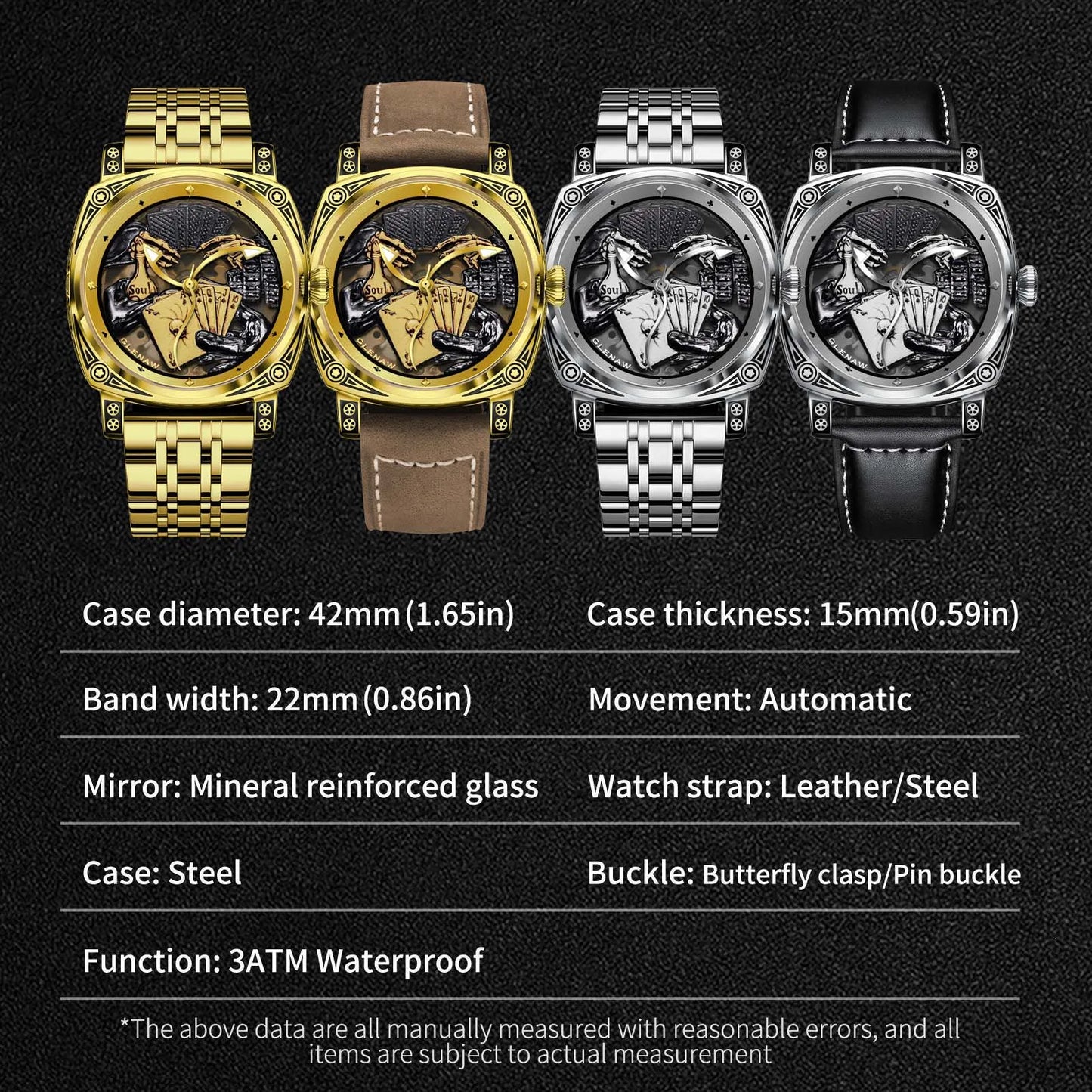 Luxury Automatic Mechanical Watch - Empire P.E