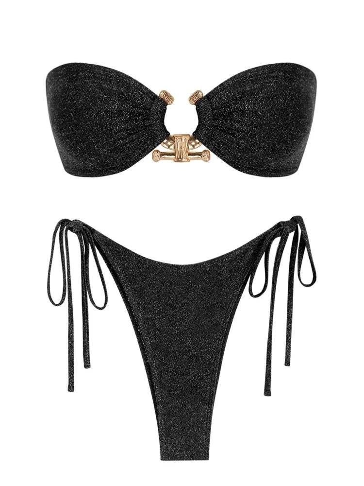 Solid O Ring 2025 New Swimsuit For Women - Empire P.E
