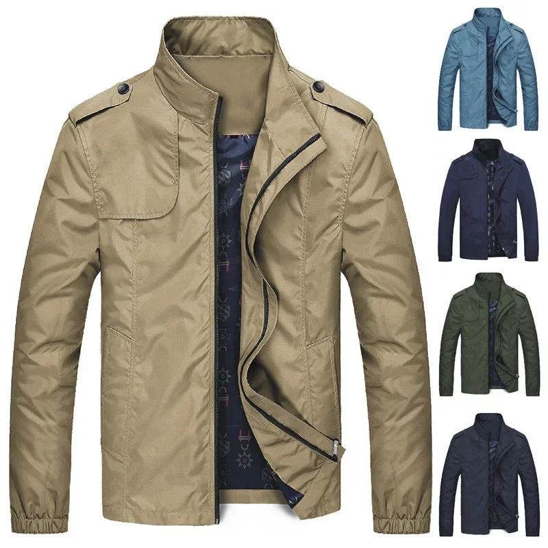 Spring Windbreaker Men Tactical Jacket