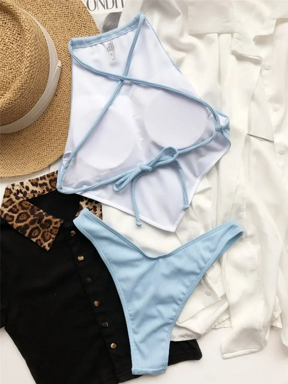 Halter Bandana Bikinis Set - Empire P.E