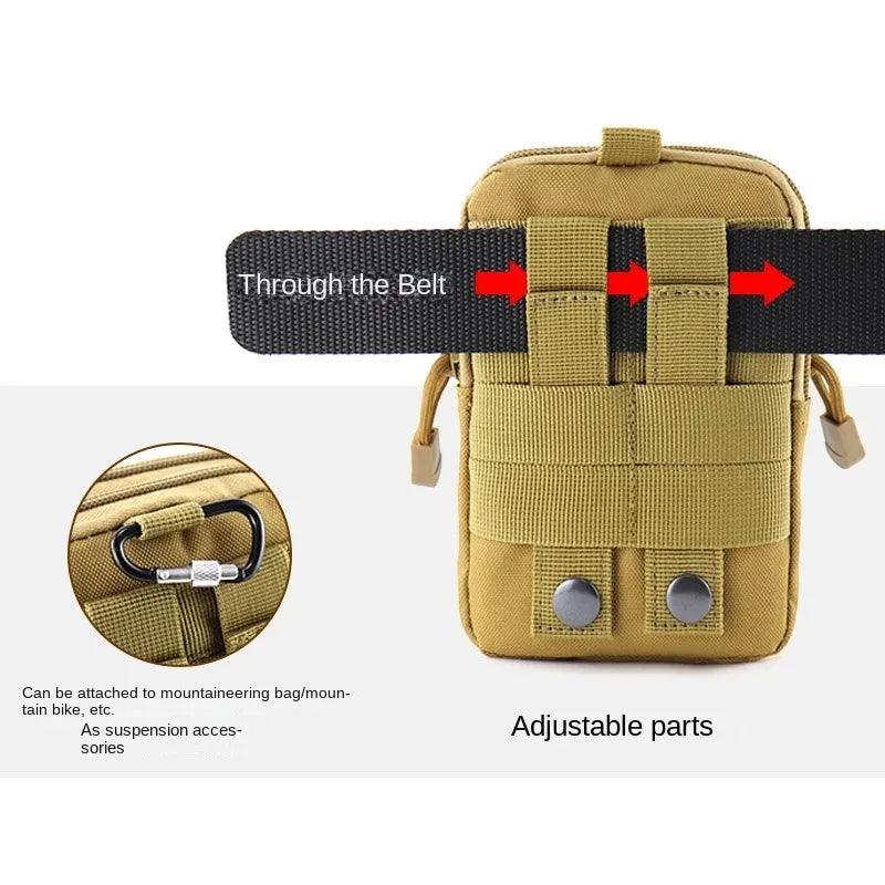 Mobile Phone Case Pouch, Waist Bag Waterproof Nylon - Empire P.E