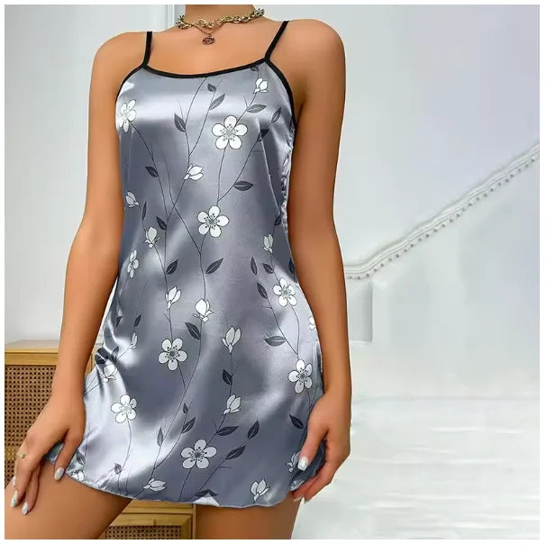 Women Floral Printing Nightdress - Empire P.E