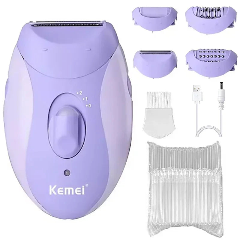 4in1 Women Epilator Electric Shaver Rechargeable - Empire P.E