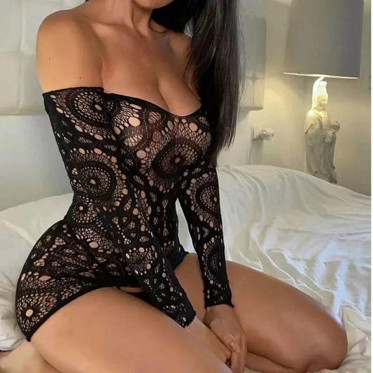 Hot Sexy Women Transparent Body Suit Mesh - Empire P.E