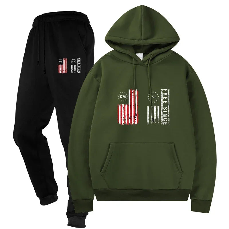 Men's Sporting Suits Sportswear Casual Two - Piece Tracksuit Set - Empire P.E