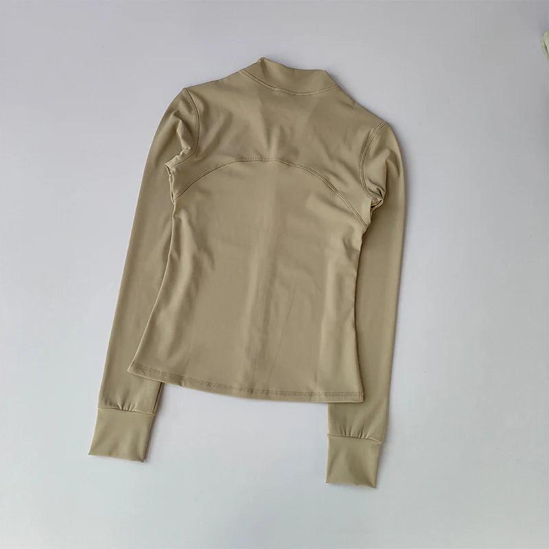 Yoga Suit Women's High-end Standing Collar Long Sleeved - Empire P.E