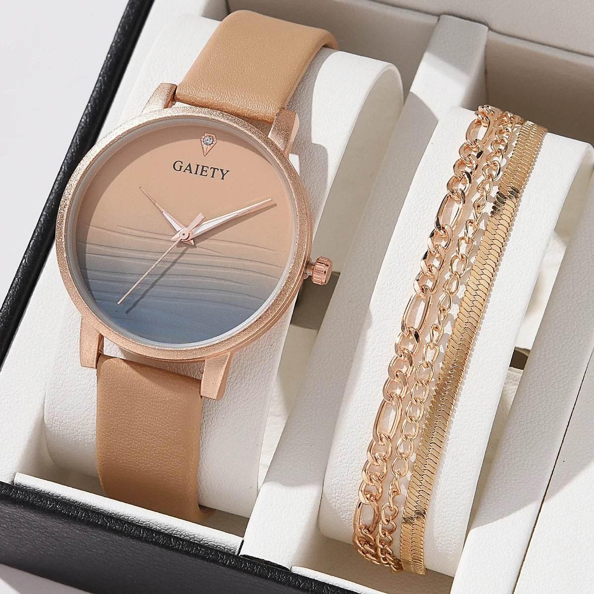 Elegant Simplicity Ladies Dress Wristwatches - Empire P.E