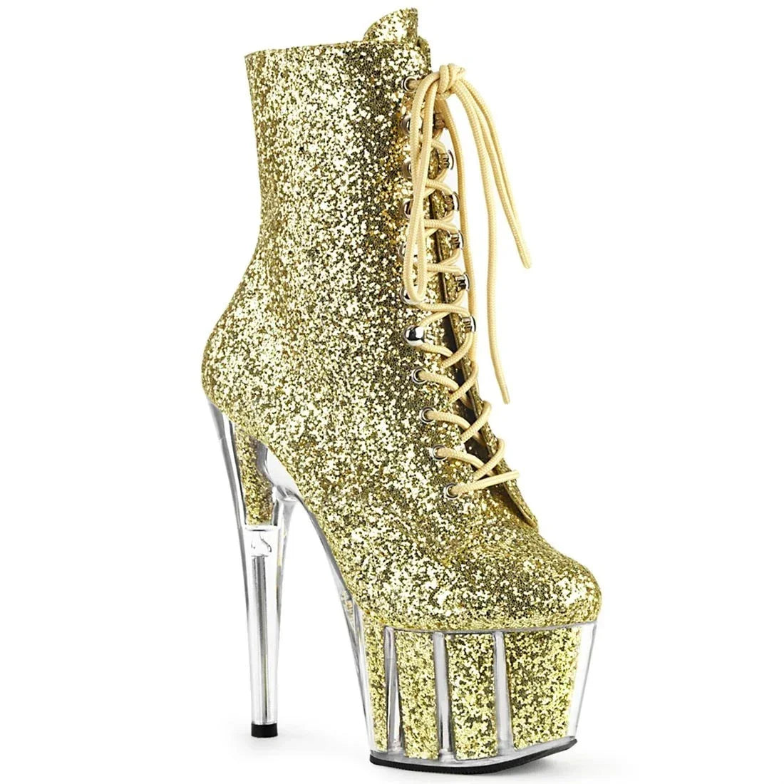 17CM Thin High Heels Ankle Boots Round Toe - Empire P.E
