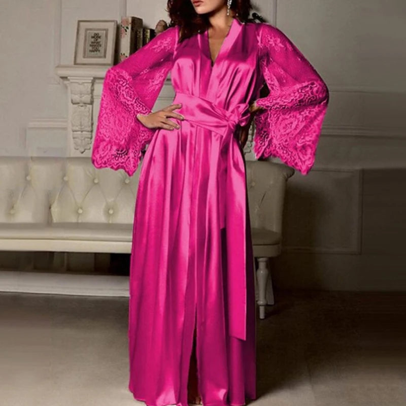Womens Ice Silk Nightdress - Empire P.E