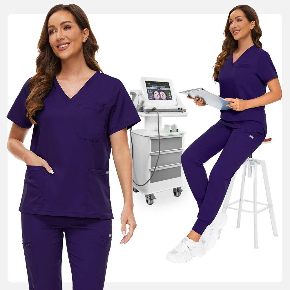 Scrub Sets Uniform Women Jogger Suit - Empire P.E