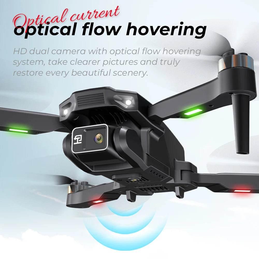 KBDFA New Drone H16 GPS Professional Dual Camera Dron Quadcopter Brushless Aerial Photography Laser Obstacle Avoidance RC Toy - Empire P.E