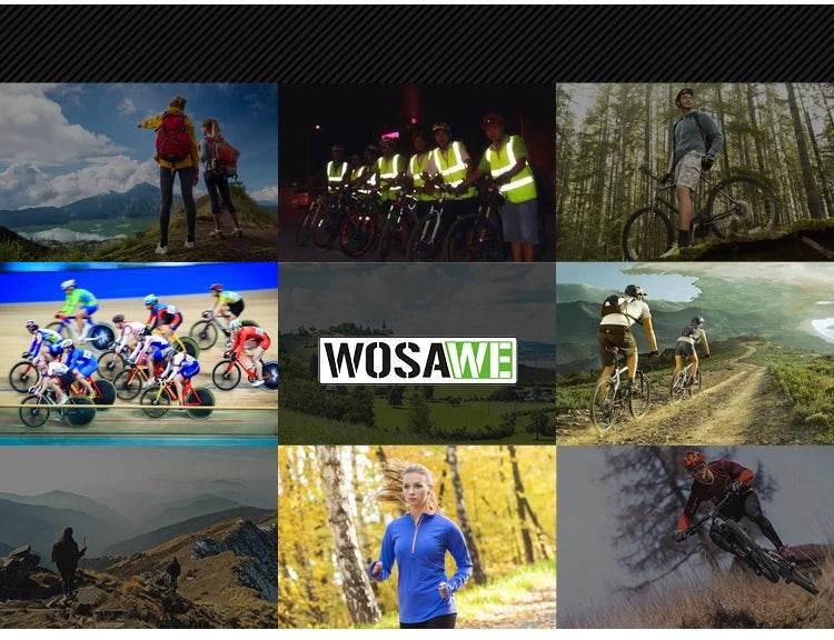WOSAWE Cycling Vests Reflective Safety Vest Bicycle Sportswear Outdoor Running Breathable Jersey For Men Women Bike Wind Coat - Empire P.E