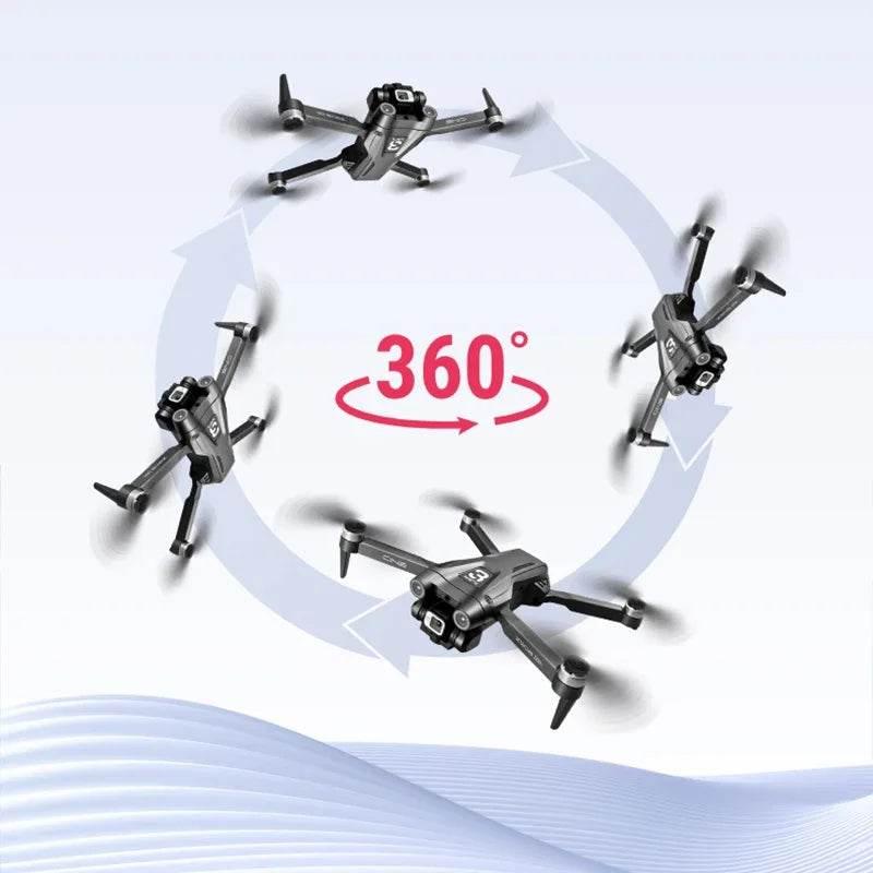 2025 New Z908 Pro /MAX 8K Drone ESC Professional 8K Dron Optical Flow Localization 3sided Obstacle Avoidance Quadcopter Toys - Empire P.E